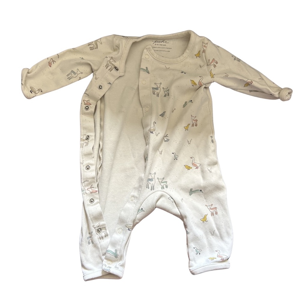 0-3 Pehr onesie
